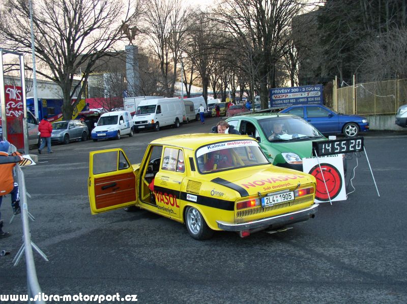 Prask Rallysprint 8. 12. 2007