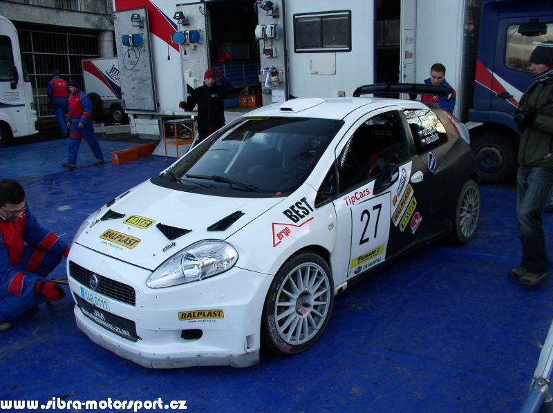 Prask Rallysprint 8. 12. 2007