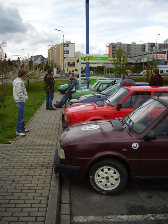 Biny 2008, cesta na sraz