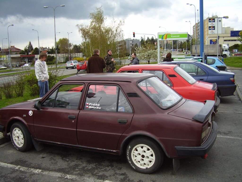 Biny 2008, cesta na sraz