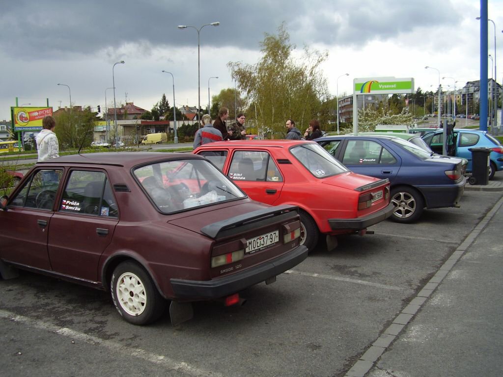 Biny 2008, cesta na sraz