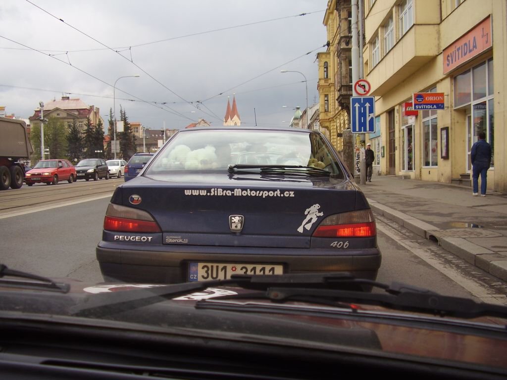 Biny 2008, cesta na sraz