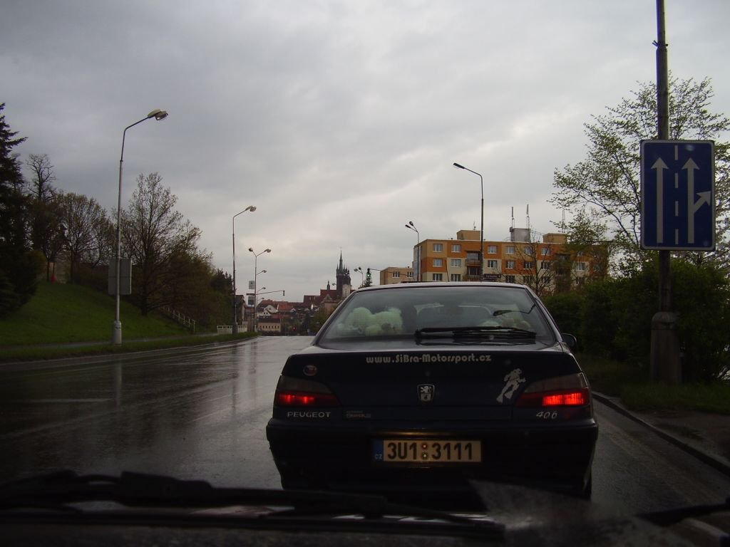 Biny 2008, cesta na sraz