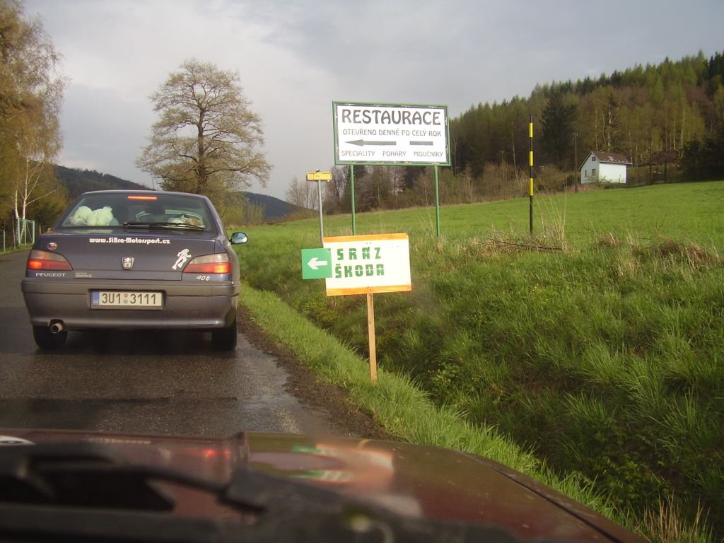 Biny 2008, cesta na sraz
