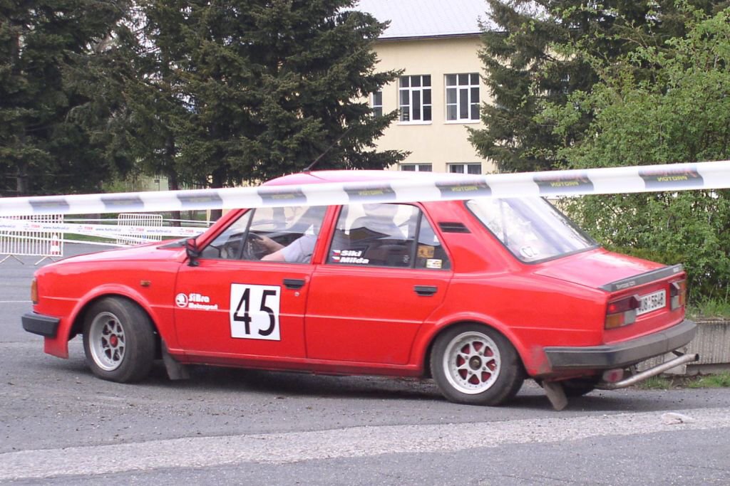 Biny 2008, z trat SiBra Motorsport