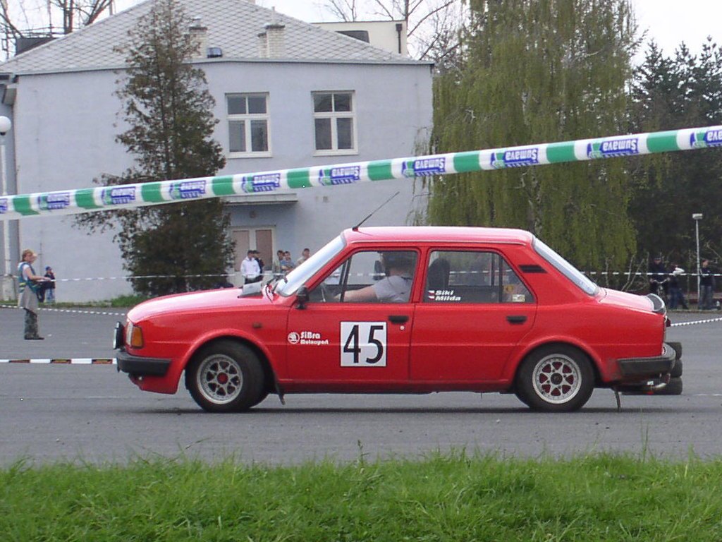 Biny 2008, z trat SiBra Motorsport