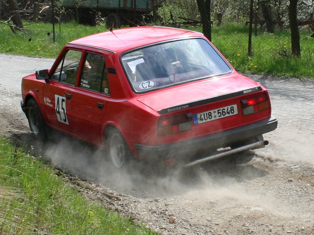 Biny 2008, z trat SiBra Motorsport