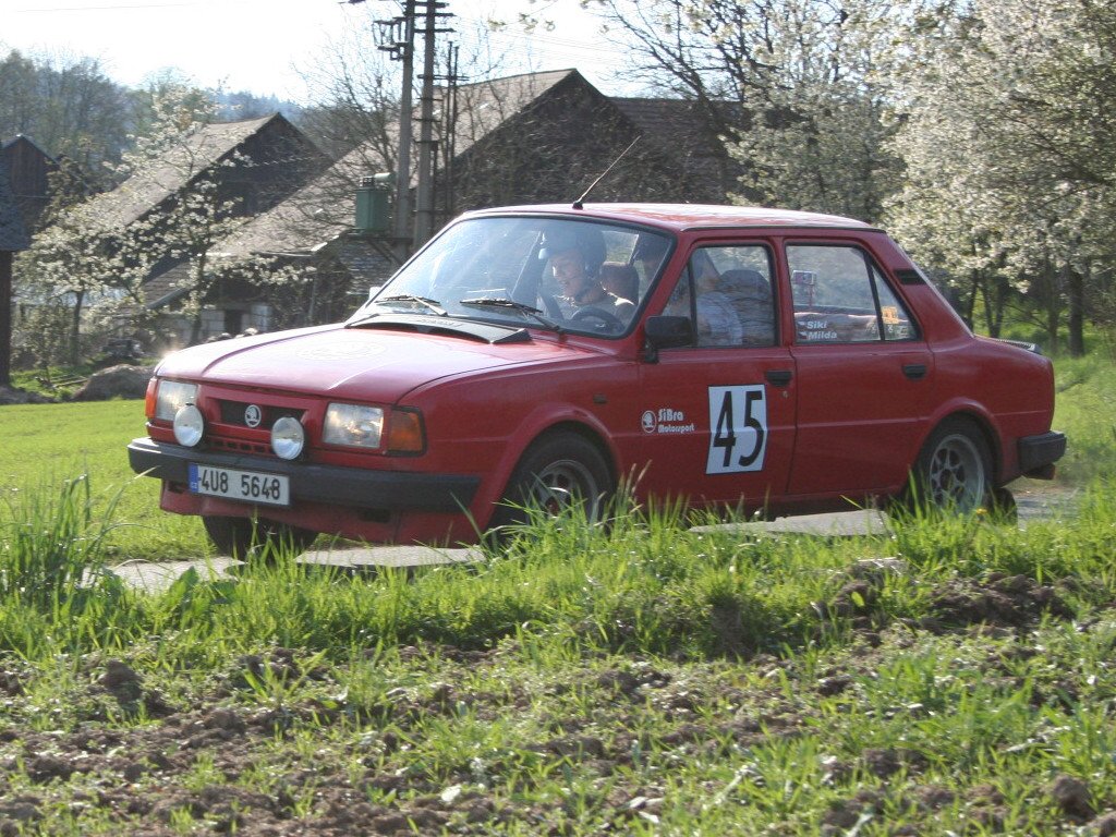 Biny 2008, z trat SiBra Motorsport