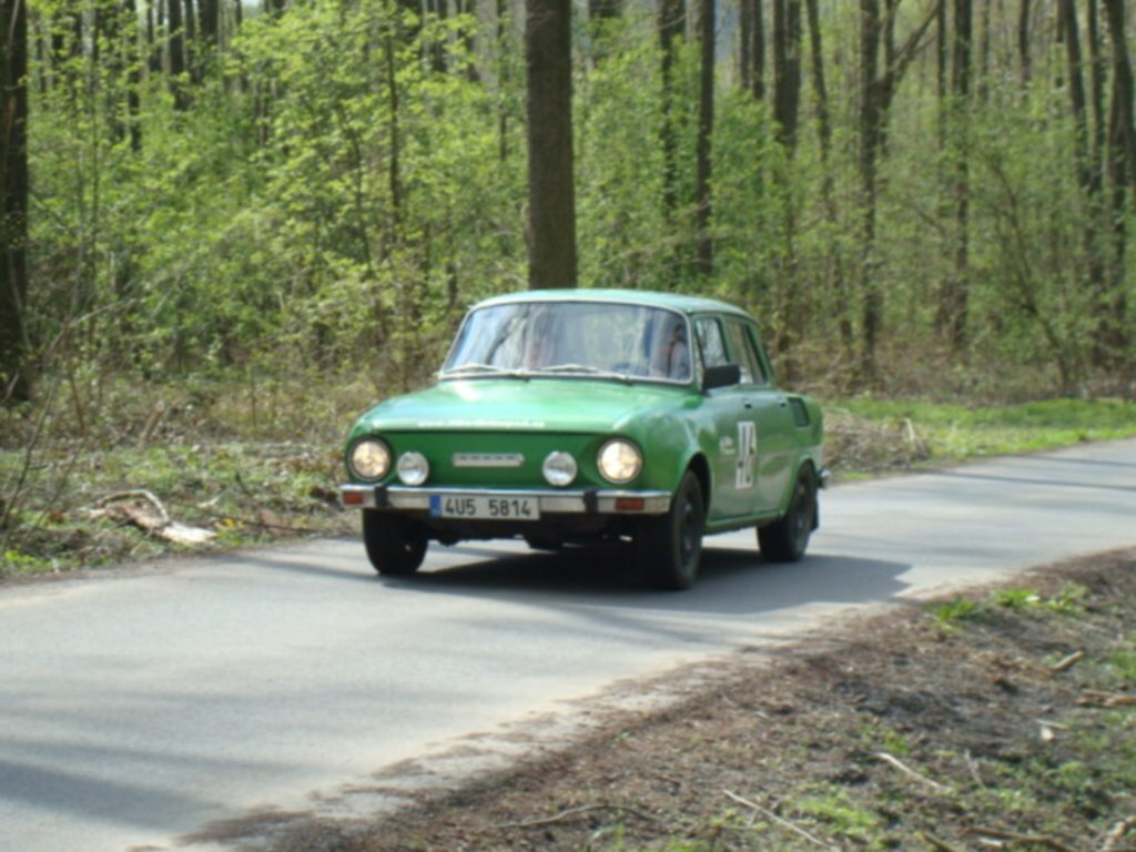 Biny 2008, z trat SiBra Motorsport