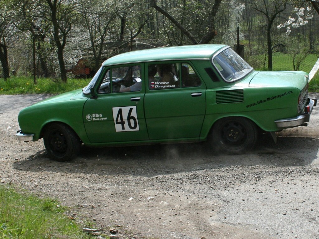 Biny 2008, z trat SiBra Motorsport