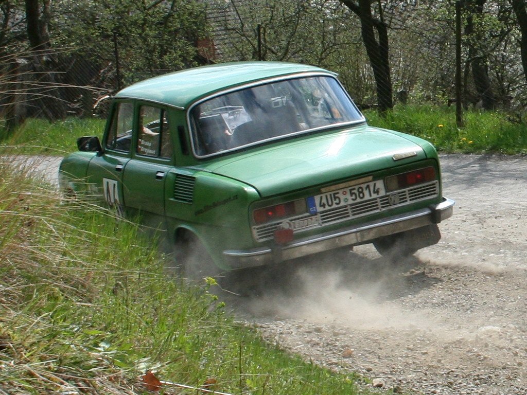 Biny 2008, z trat SiBra Motorsport
