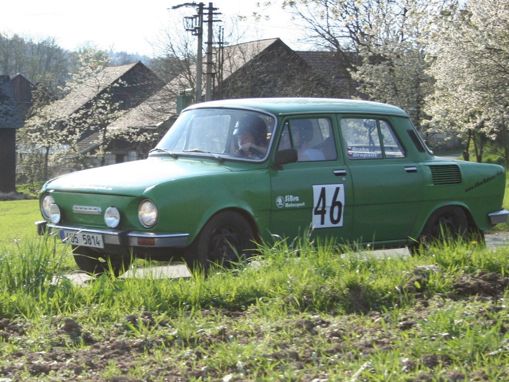 Biny 2008, z trat SiBra Motorsport