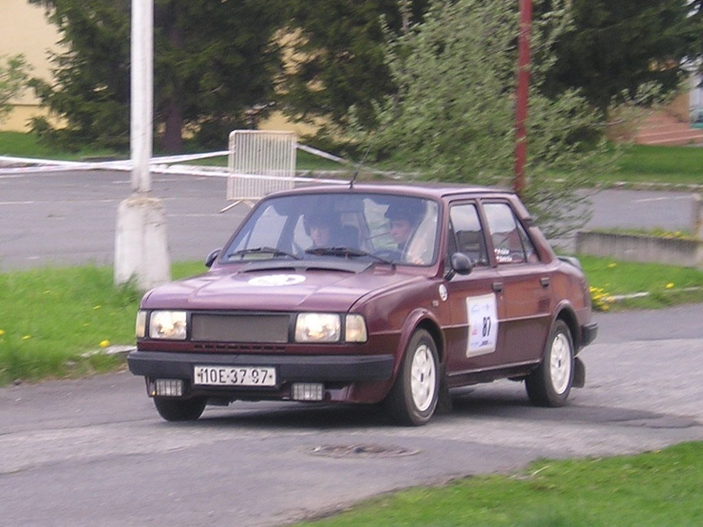 Biny 2008, z trat SiBra Motorsport