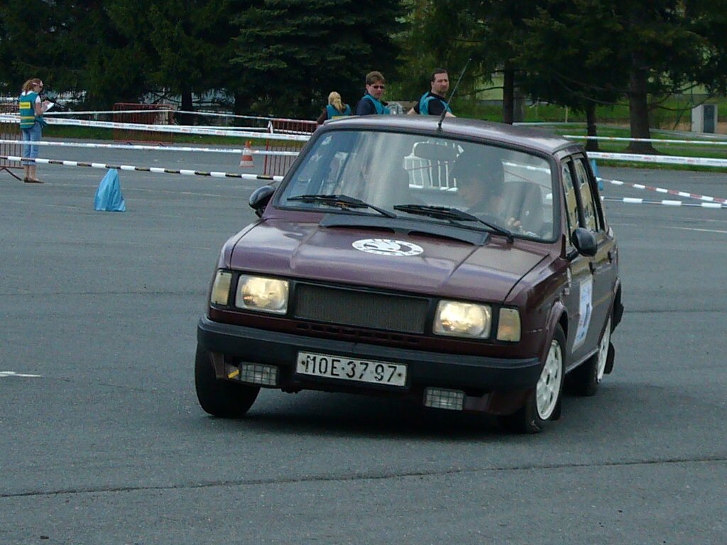 Biny 2008, z trat SiBra Motorsport