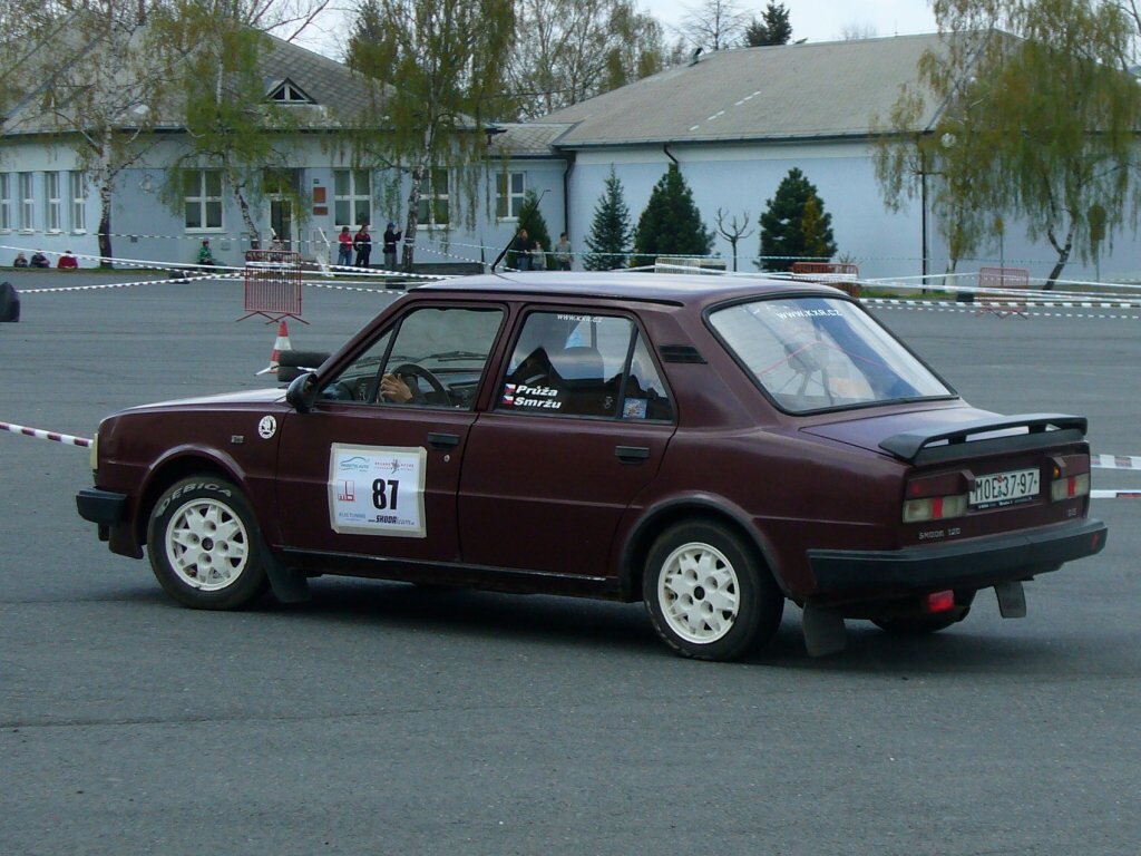 Biny 2008, z trat SiBra Motorsport
