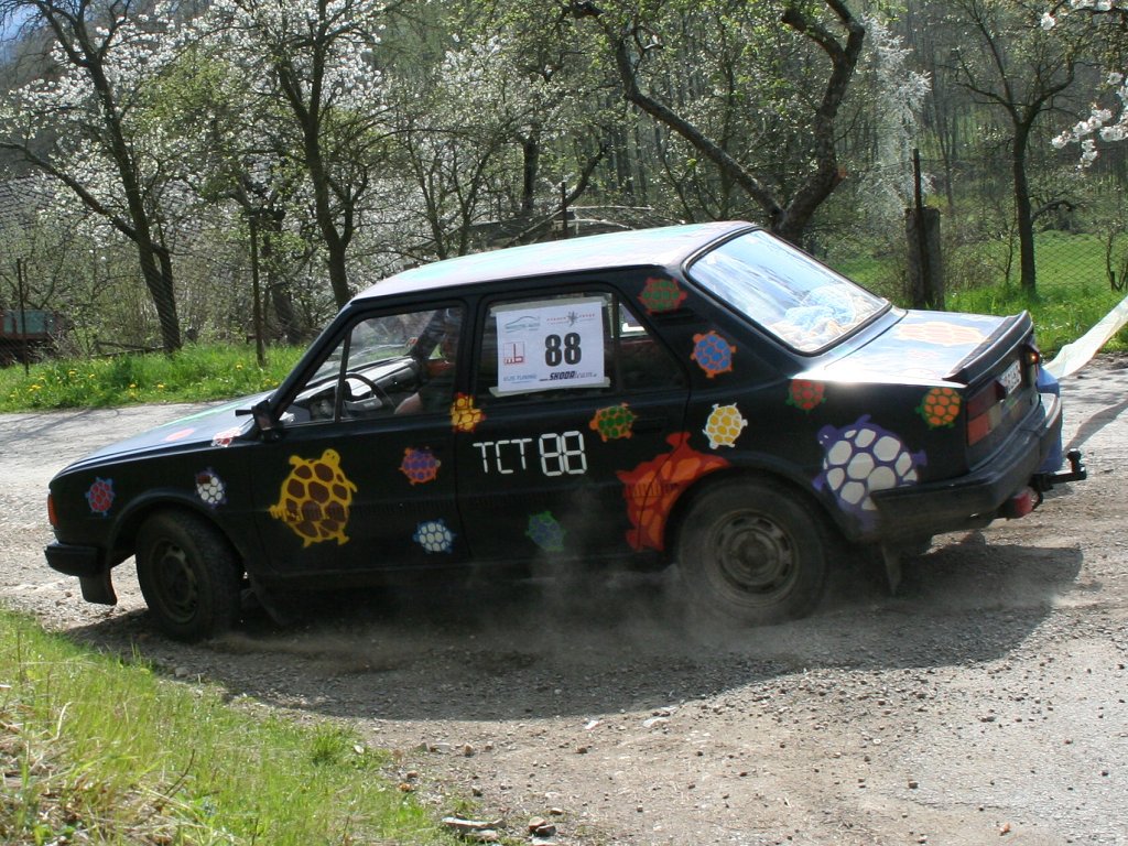 Biny 2008, z trat SiBra Motorsport